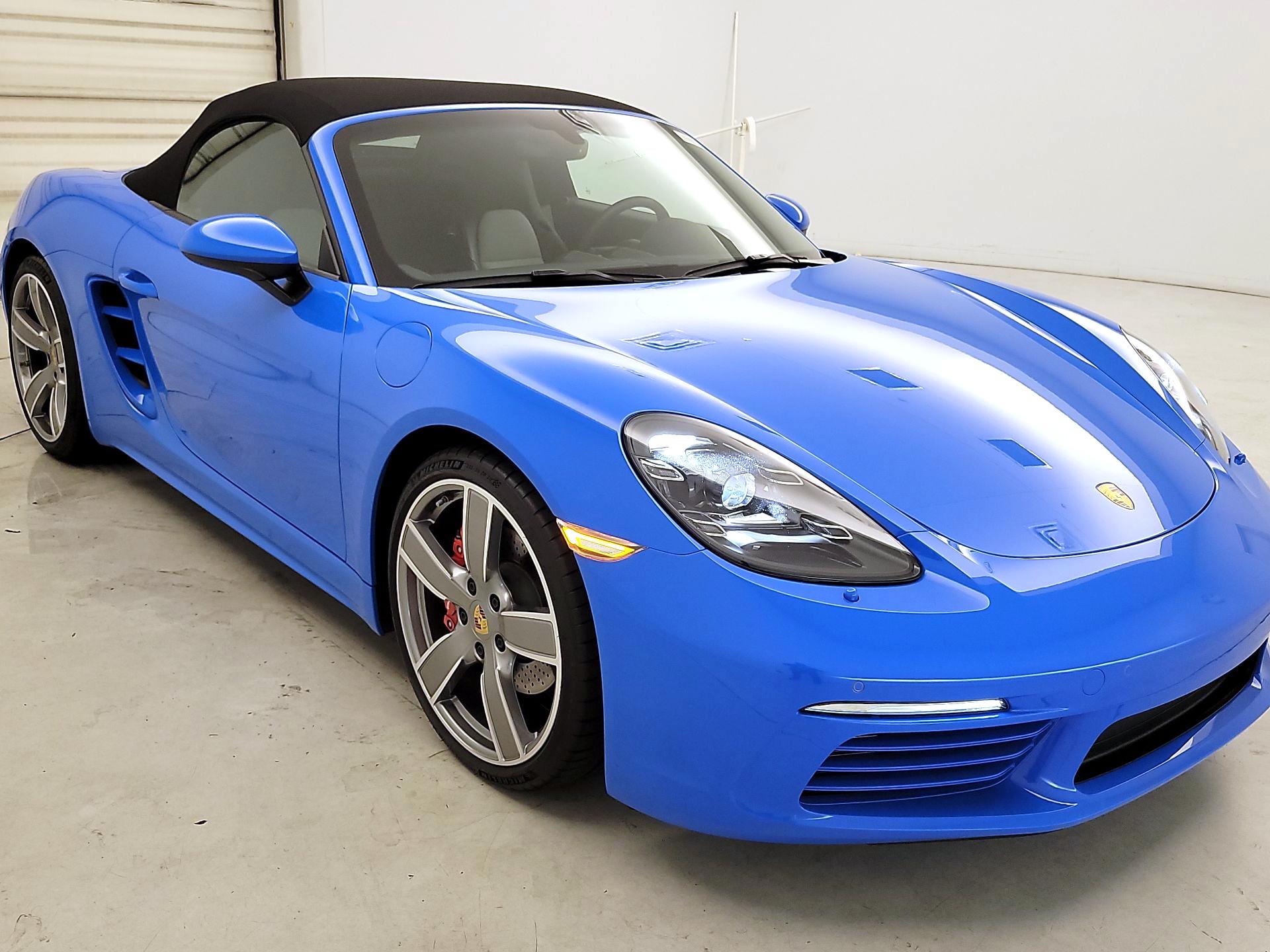 2024 Porsche 718 Boxster S in Blue